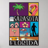 Poster de Sarasota Florida (Devant)