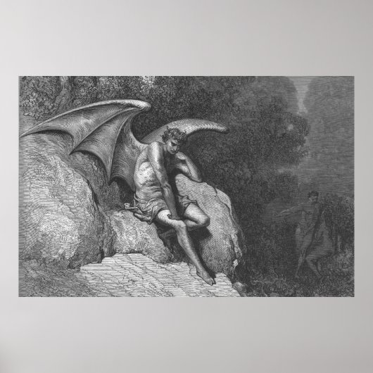 Poster de Satan Thinking (Devant)