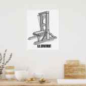 Poster de satire des ressources humaines (Cuisine)