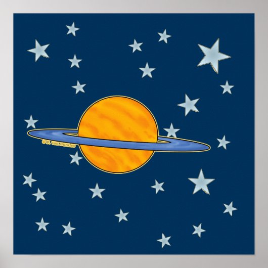 Poster de Saturne (Devant)