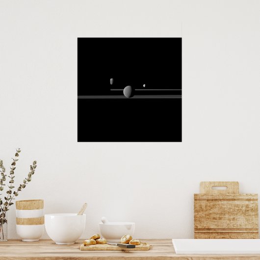 Poster de Saturn's Moons (Cuisine)