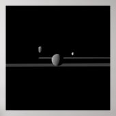 Poster de Saturn's Moons (Devant)