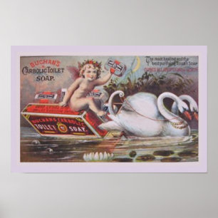 Poster de savon carbolique de Buchans