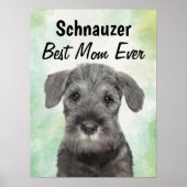 Poster de Schnauzer Best Mom (Devant)