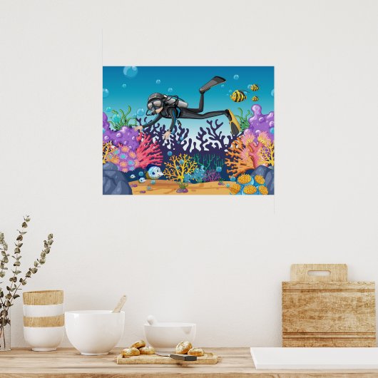 Poster de Scuba Diver (Cuisine)