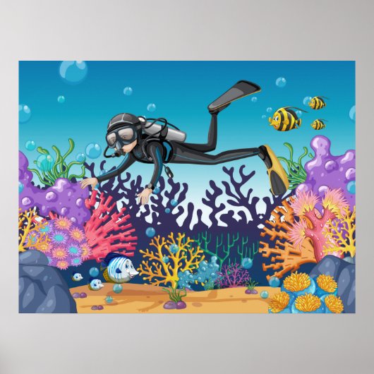Poster de Scuba Diver (Devant)