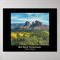 Poster de Sedona Arizona Red Rocks