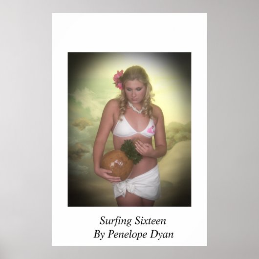 Poster de seize ans sur le surf (Devant)