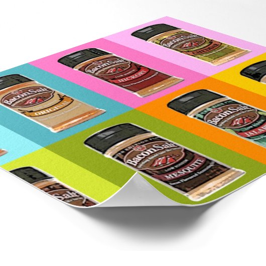Poster de sel de Bacon (Coin)