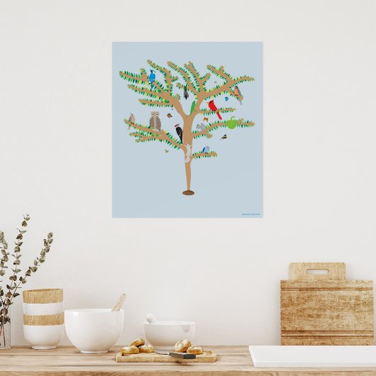 Poster de semences dans l'arbre (Cuisine)