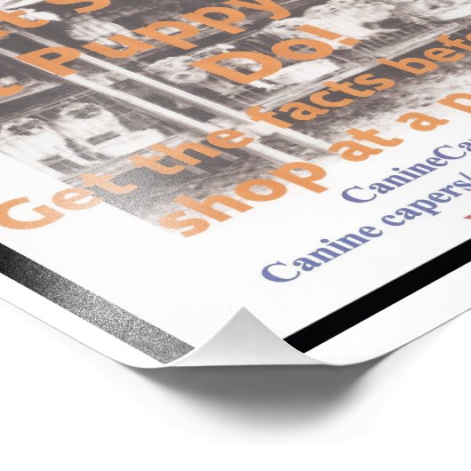 Poster de sensibilisation à la marionnette (Coin)