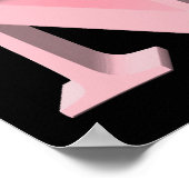 Poster de sensibilisation au cancer du sein Pinkon (Coin)