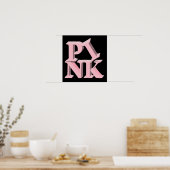 Poster de sensibilisation au cancer du sein Pinkon (Cuisine)