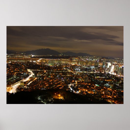 Poster de Séoul Corée (Devant)