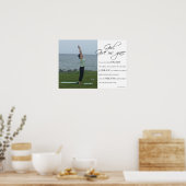 Poster de sérénité de récupération en 12 étapes (Cuisine)