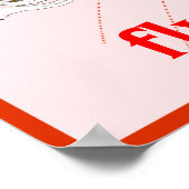 Poster de serrure de parapluies de Giraffe Whimsic (Coin)