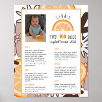 Poster de sevrage pour bébés Les filles d'abord 10