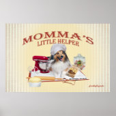 poster de Sheltie Momma's Helper lg (Devant)
