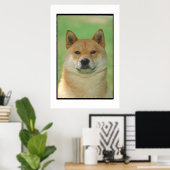 Poster de Shiba Inu (Bureau à domicile)