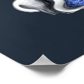 Poster de Shih Tzu de Blue Willow (Coin)