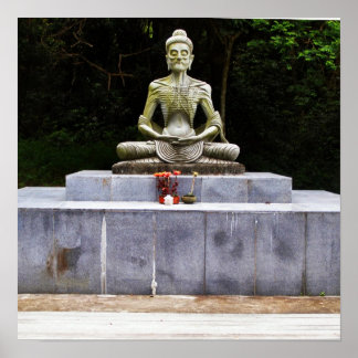 Poster de Siddhartha jeûnant