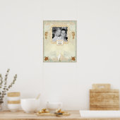 Poster de signature photo Fiançailles 16x20 - Art (Cuisine)