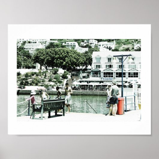 Poster de Simon's Town Navy Harbour Cape Town (Devant)