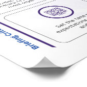 Poster de simulation de compte rendu (Coin)