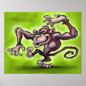 Poster de singe (Devant)