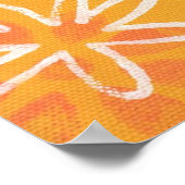 Poster de singe de soie de fleurs (Coin)