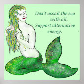 Poster de sirène (Devant)