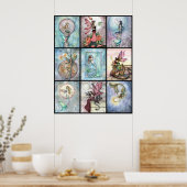 Poster de sirène et de fée par Molly Harrison (Cuisine)