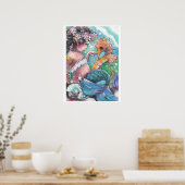 Poster de sirène "Nouvelles découvertes" (Cuisine)