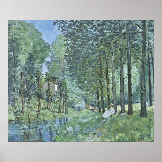 Poster de Sisley Edge of Wood (Devant)