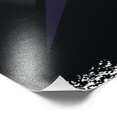 Poster de ski de Folgefonna norway. (Coin)