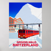 Poster de ski Grindelwald (Devant)