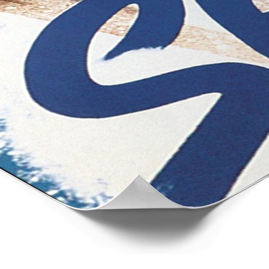 Poster de ski vintage (Coin)