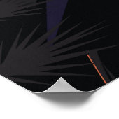 Poster de ski vintage Ischgl Austria. (Coin)