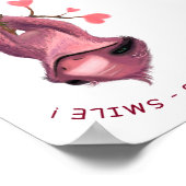 Poster de Sloth Jouer - Votre texte (Coin)