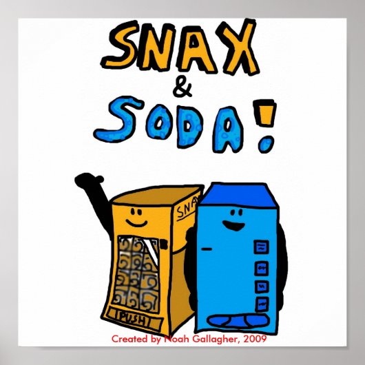 Poster de Snax et Soda (Devant)