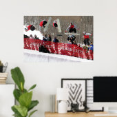 Poster de snowboard (Bureau à domicile)