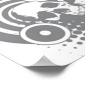 Poster de snowboard urbain Freestyle (Coin)