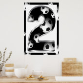 Poster de soccer numéro 2 personnalisé (Cuisine)