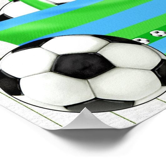 Poster de soccer - SRF (Coin)