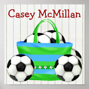 Poster de soccer - SRF