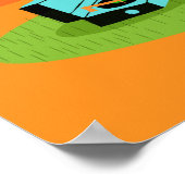 Poster de soirée romantique rétro (Coin)