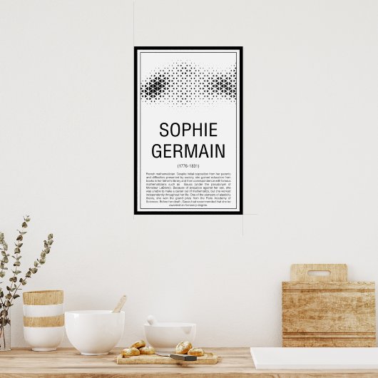 Poster de Sophie Germain (Cuisine)