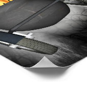 Poster de sorcière - Biker Witch (Coin)