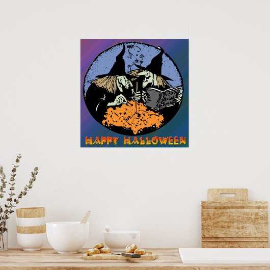 Poster de sorcières Cauldron (Cuisine)
