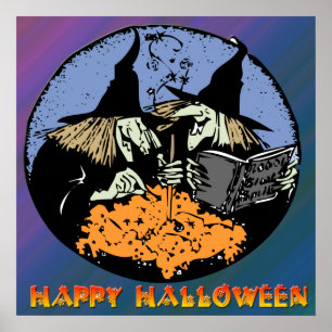 Poster de sorcières Cauldron